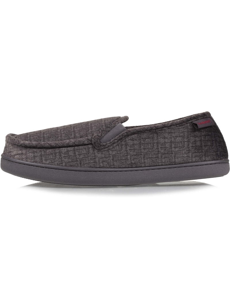 Zapatillas mocasines terciopelo ultra suave hombre Gris - Kiabi