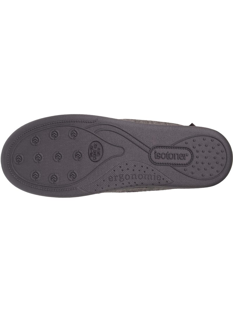 Zapatillas mocasines terciopelo ultra suave hombre Gris - Kiabi