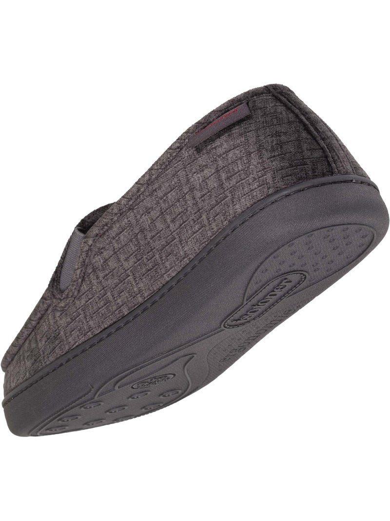 Zapatillas mocasines terciopelo ultra suave hombre Gris - Kiabi