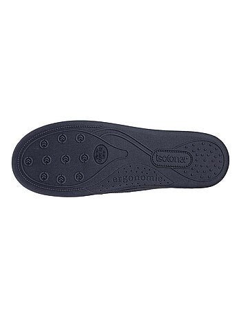 Zapatillas mocasines Terciopelo ultra suave hombre Isotoner