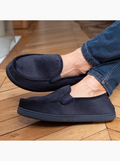 Zapatillas mocasines Terciopelo ultra suave hombre Isotoner - Kiabi