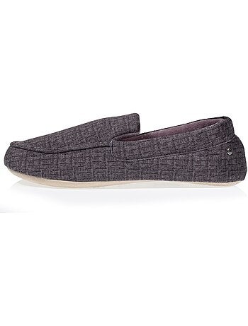Zapatillas mocasines ultracómodas y ligeras, de algodón hombre isotoner