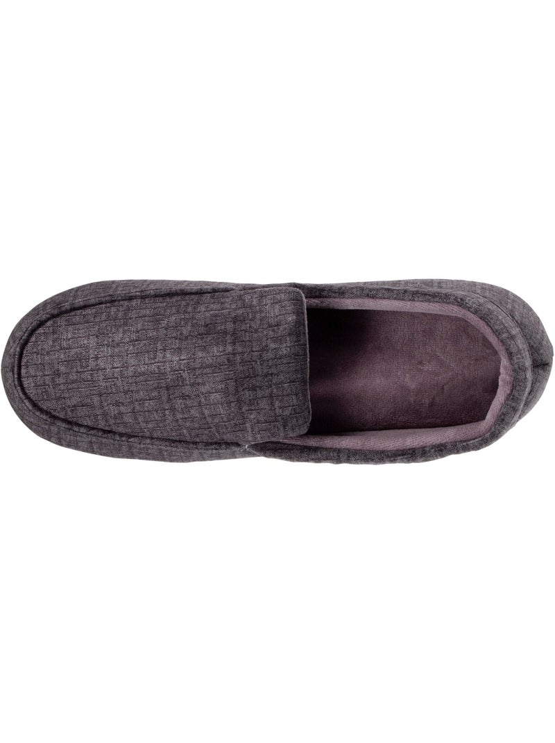 Zapatillas mocasines ultracómodas y ligeras, de algodón hombre isotoner Gris antracita - Kiabi