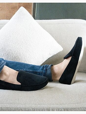 Zapatillas mocasines ultracómodas y ligeras, de algodón hombre isotoner