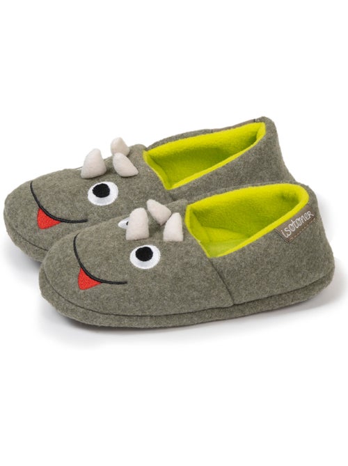 Zapatillas mocasines vellón, suela de goma antideslizante niño isotoner - Kiabi Zapatillas mocasines vellón, suela de goma antideslizante niño isotoner - Kiabi