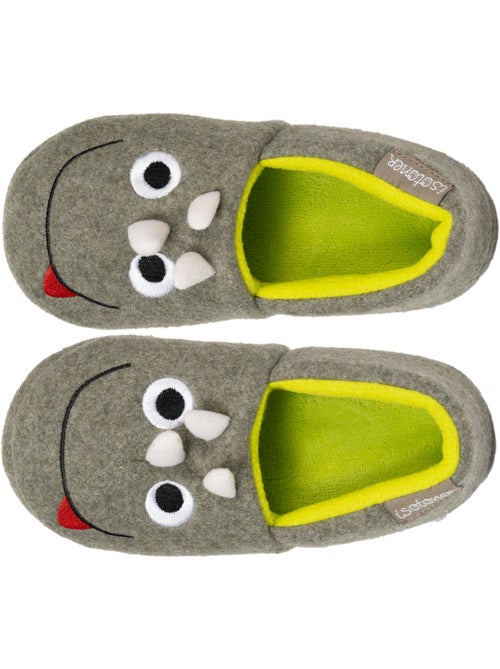 Zapatillas mocasines vellón, suela de goma antideslizante niño isotoner - Kiabi Zapatillas mocasines vellón, suela de goma antideslizante niño isotoner - Kiabi