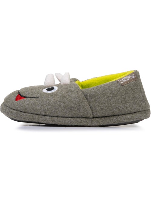 Zapatillas mocasines vellón, suela de goma antideslizante niño isotoner - Kiabi Zapatillas mocasines vellón, suela de goma antideslizante niño isotoner - Kiabi