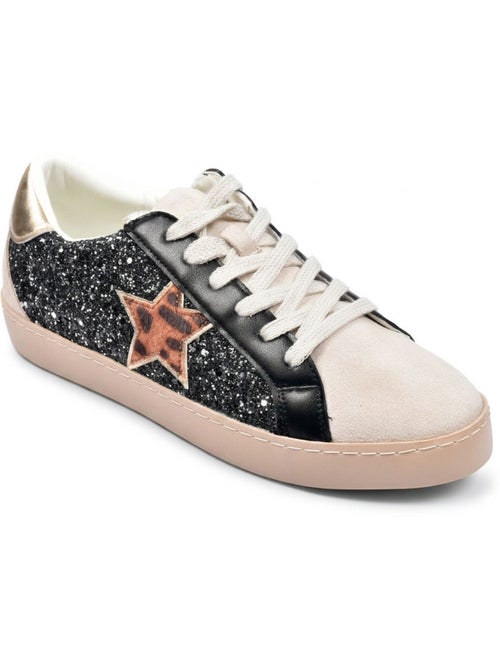 Zapatillas Mujer Estrella Glitter Plataforma MMXXIV OZABI - Kiabi Zapatillas Mujer Estrella Glitter Plataforma MMXXIV OZABI - Kiabi