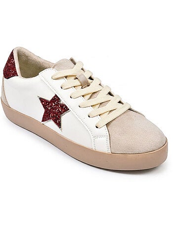 Zapatillas Mujer Estrella Glitter Plataforma MMXXIV OZABI