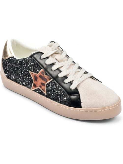 Zapatillas Mujer Estrella Glitter Plataforma OZABI MMXXIV - Kiabi Zapatillas Mujer Estrella Glitter Plataforma OZABI MMXXIV - Kiabi