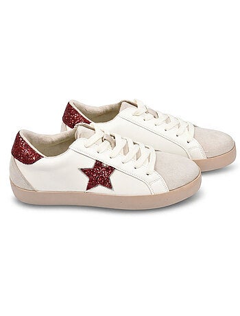 Zapatillas Mujer Estrella Glitter Plataforma OZABI MMXXIV