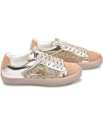 Zapatillas Mujer Glitter Estrella Plataforma MMXXIV OZABI