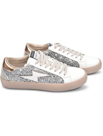 Zapatillas Mujer Glitter Rayo Plataforma OZABI MMXXIV