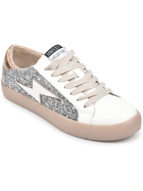 Zapatillas Mujer Glitter Rayo Plataforma OZABI MMXXIV - Kiabi Zapatillas Mujer Glitter Rayo Plataforma OZABI MMXXIV - Kiabi