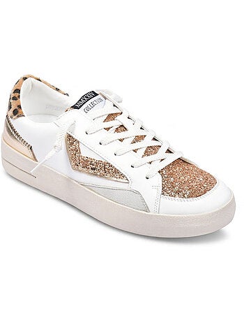 Zapatillas Mujer Leopardo Brillo Plataforma OZABI MMXXIV