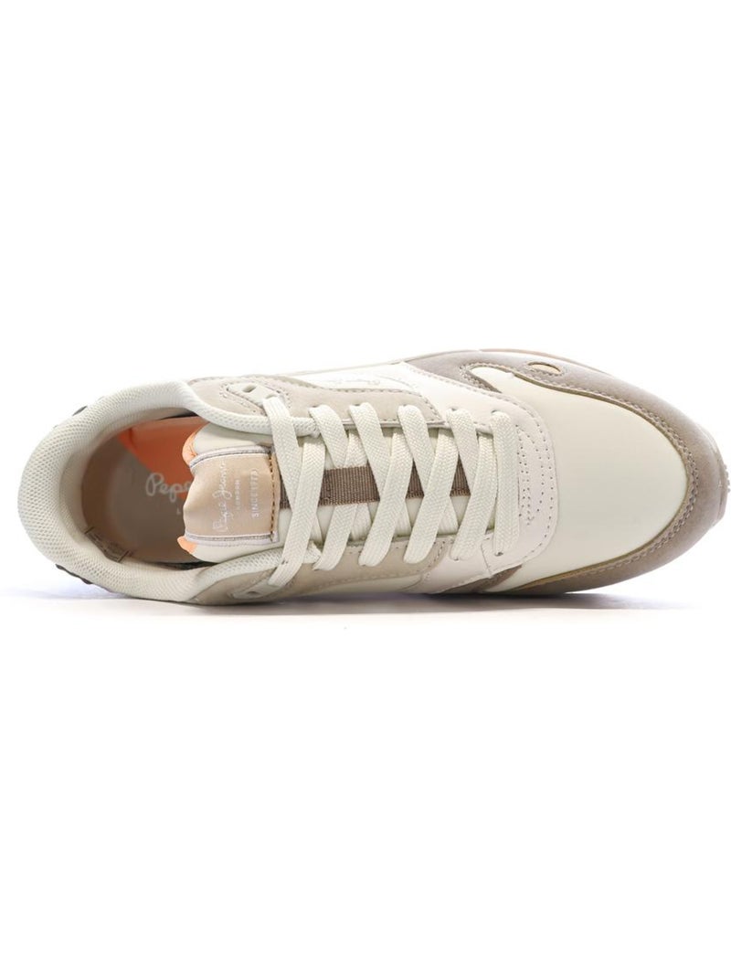 Zapatillas mujer pepe jeans Beige - Kiabi