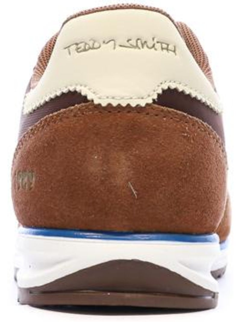 Zapatillas mujer teddy smith Marrón capuchino - Kiabi