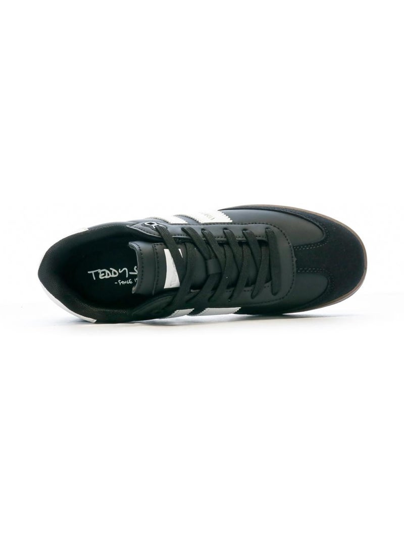 Zapatillas Mujer Teddy Smith Negro Blanco - Kiabi