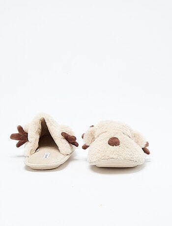 Zapatillas mule divertidas de Navidad