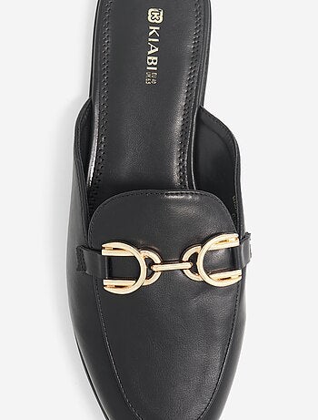 Zapatillas mule estilo mocasín