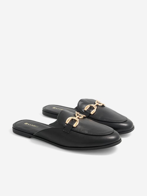 Zapatillas mule estilo mocasín - Kiabi Zapatillas mule estilo mocasín - Kiabi