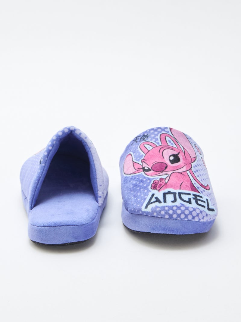 Zapatillas mules 'Angel' 'Stitch' Azul - Kiabi
