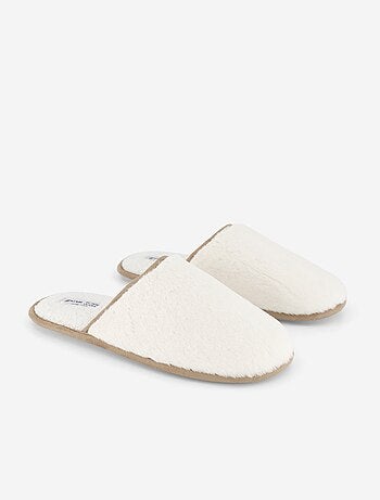 Zapatillas mules forradas