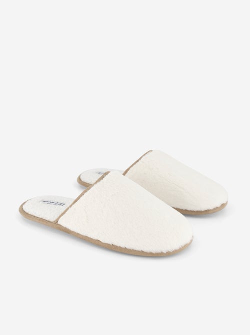 Zapatillas mules forradas - Kiabi Zapatillas mules forradas - Kiabi