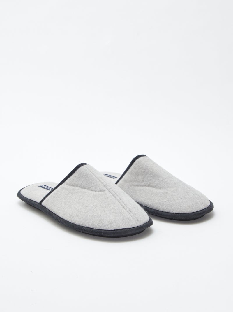 Zapatillas mules Gris - Kiabi