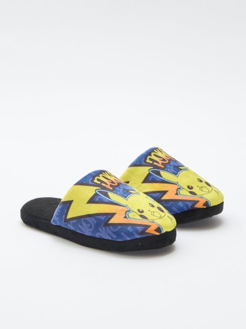 Zapatillas mules 'Pikachu' - Kiabi