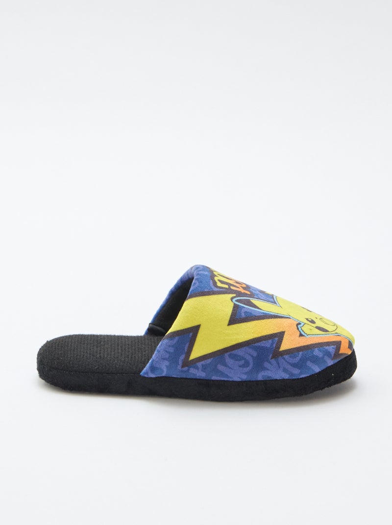 Zapatillas mules 'Pikachu' Azul - Kiabi