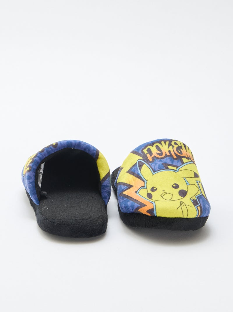 Zapatillas mules 'Pikachu' Azul - Kiabi