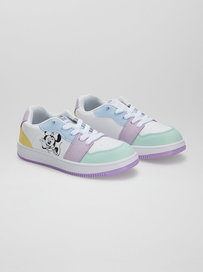 Zapatillas multicolores 'Minnie' BLANCO - Kiabi