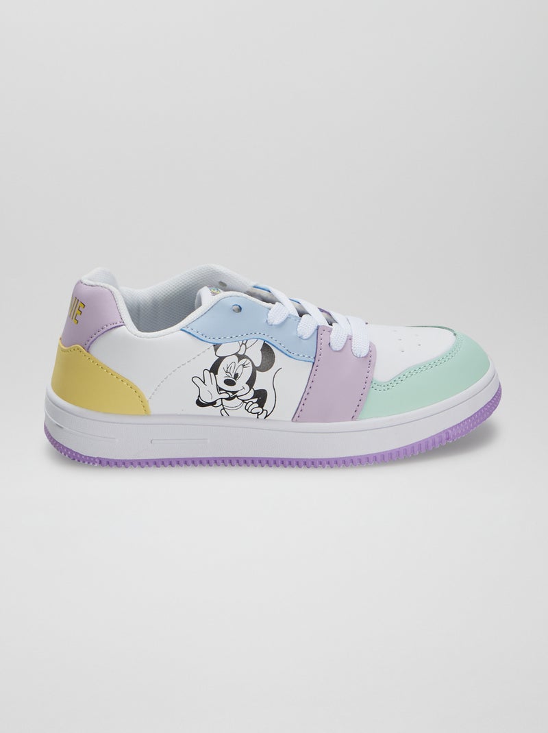 Zapatillas multicolores 'Minnie' BLANCO - Kiabi