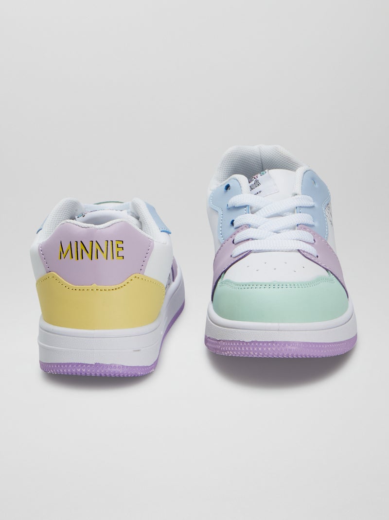 Zapatillas multicolores 'Minnie' BLANCO - Kiabi