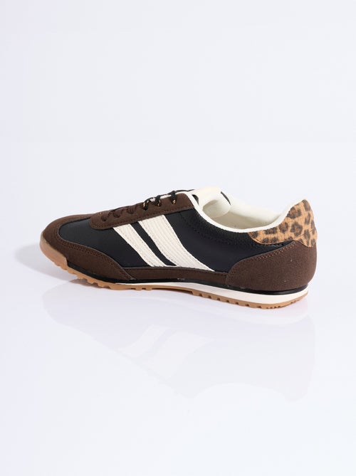 Zapatillas multimaterial + 2 pares de cordones - AFIBEL - Kiabi