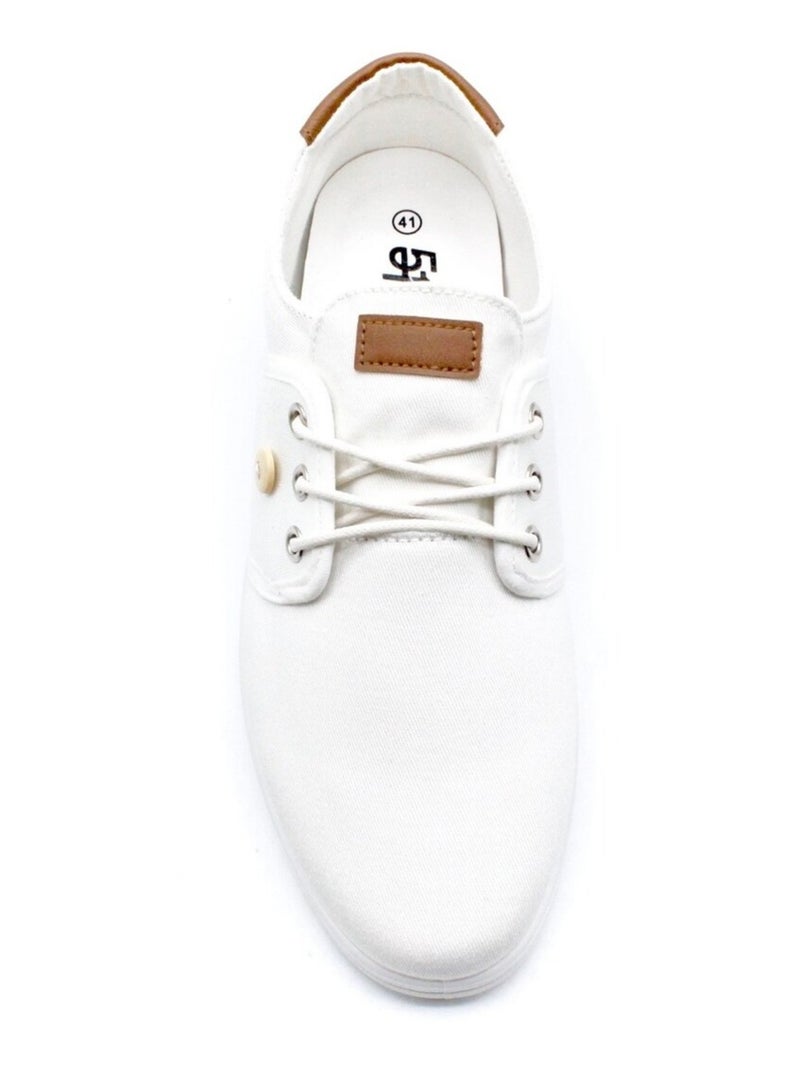 Zapatillas para hombre Kebello Blanco - Kiabi