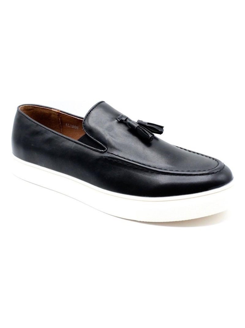 Zapatillas para hombre Kebello Negro Negro - Kiabi