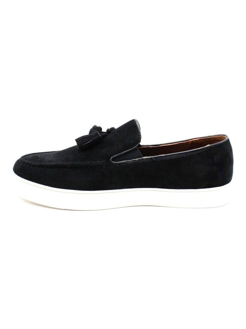 Zapatillas para hombre Kebello Negro Negro - Kiabi