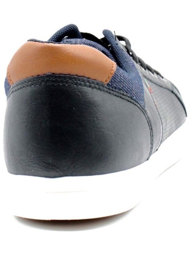 Zapatillas para hombre Kebello Negro Negro - Kiabi