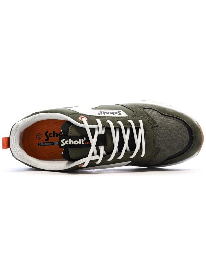 Zapatillas para Hombre Schott Verde caqui claro - Kiabi