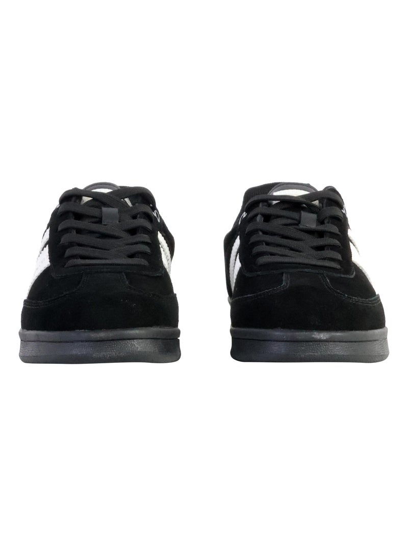 Zapatillas para hombre Teddy Smith White Suede Negro - Kiabi