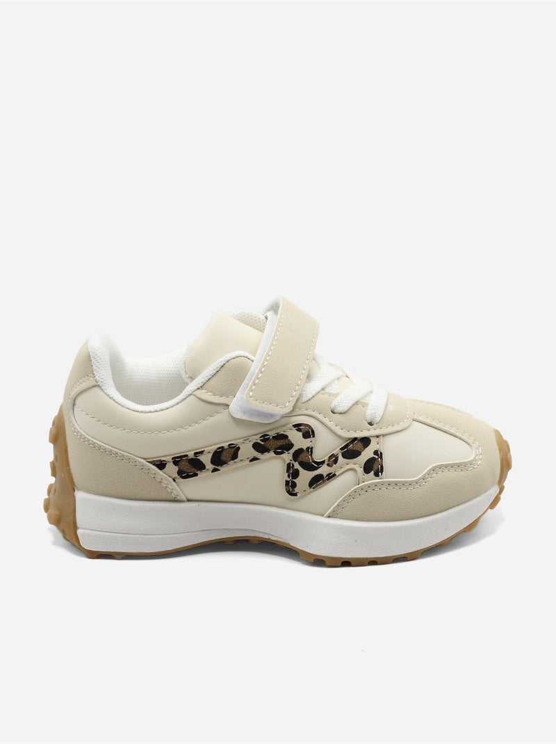 Zapatillas para ponerse - Rock and Joy Beige - Kiabi