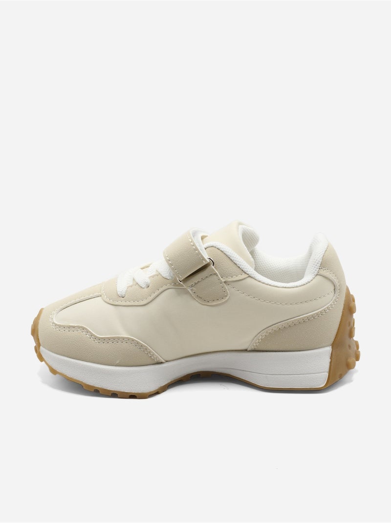 Zapatillas para ponerse - Rock and Joy Beige - Kiabi