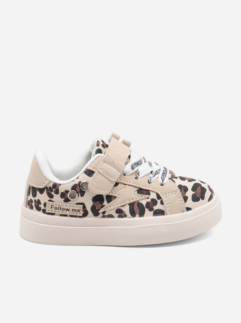 Zapatillas para ponerse - Rock and Joy Marrón habano - Kiabi