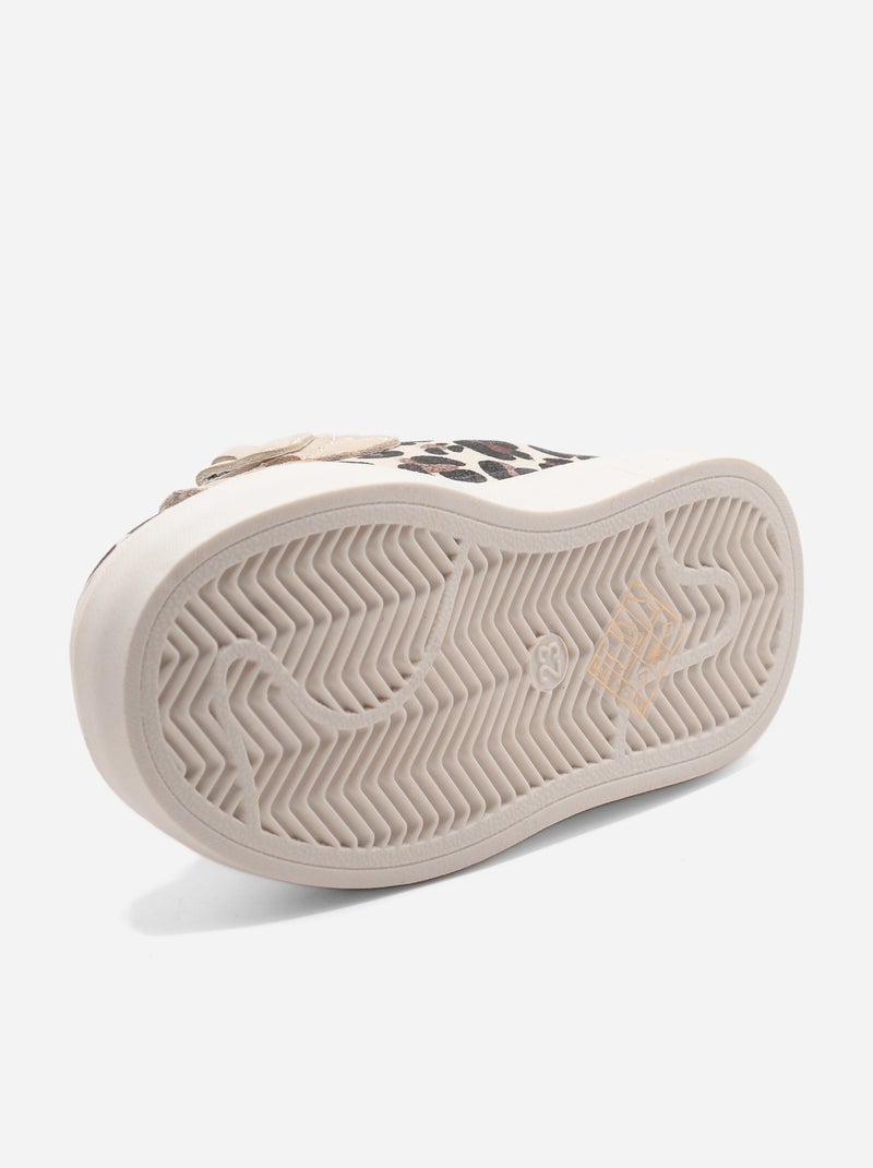 Zapatillas para ponerse - Rock and Joy Marrón habano - Kiabi