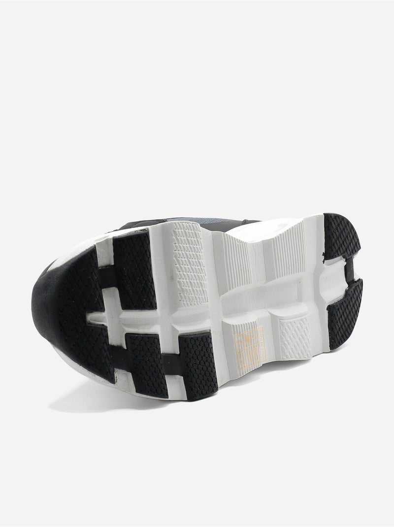 Zapatillas para ponerse - Rock and Joy Negro - Kiabi