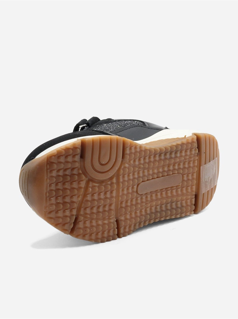 Zapatillas para ponerse - Rock and Joy Negro - Kiabi