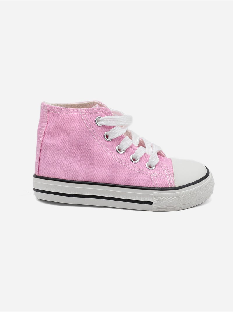 Zapatillas para ponerse - Rock and Joy Rosa - Kiabi