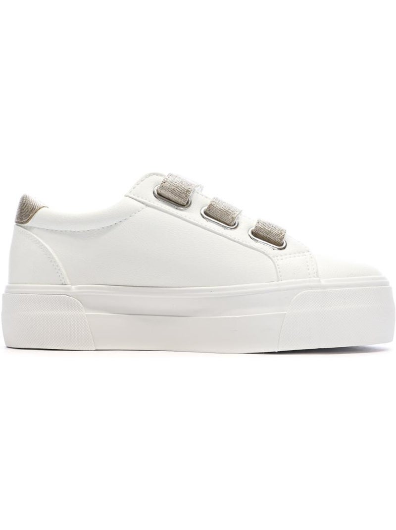 Zapatillas plataforma mujer kaporal Blanco - Kiabi